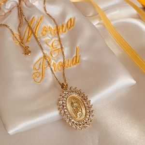 Gold stainless steel necklace